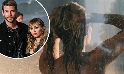 miley cyrus nudography|Miley Cyrus shares naked video from the shower for Flowers